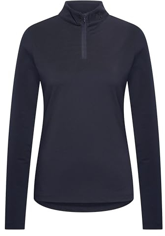 Imperial Riding Reitshirt IRH Jamy Base Layer, Langarm Funktionsshirt mit Half-Zip und Stehkragen