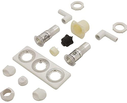 Trois Posistion Panneau de commande de bain jacuzzi Whirlpool avec DVD tutoriel blanc
