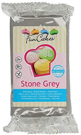 FunCakes Fondant stone grey
