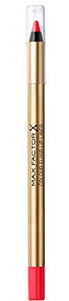 Max Factor Colour Elixir Lip Liner Red Poppy 10 - Perfekt definierte Lippenkontur für formvollendete, in Szene gesetzte Lippen - Mit geschmeidigem Auftrag