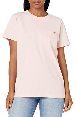 Dickies Damen Short Sleeve Heavyweight Pocket T-Shirt, Lotus, Mittel
