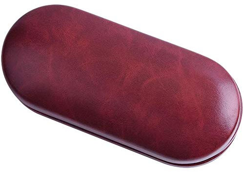 YYJHWECK Creative Dual Use Glasses Case Handmade Double Layer Box Multi-Purpose Contact Lens Boxes for Men Women Unisex@red