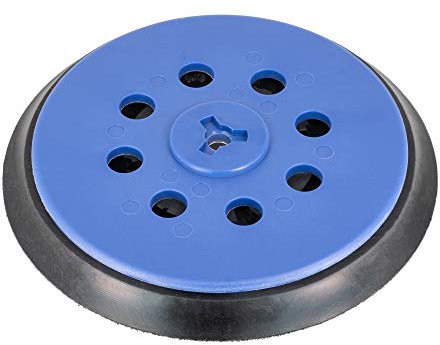 Schleifteller 150mm Klett 15-Loch für Bosch GET 75-150 Multi-Loch, hart, für Bosch Professional Exzenterschleifer Ersatzteil - DFS