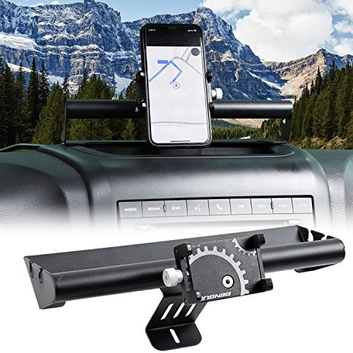 JeCar Handyhalterung für Jeep JK, kompatibel mit Jeep Wrangler JK & Unlimited 2-Türer/4-Türer 2011–2018