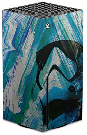 DeinDesign Skin kompatibel mit Microsoft Xbox Series X Folie Sticker Star Wars bunt Stormtrooper