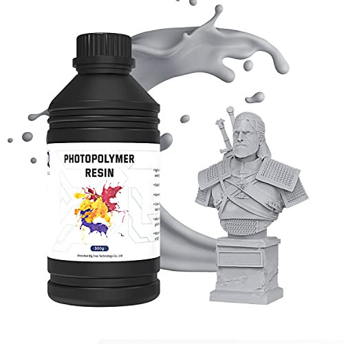BIQU ABS-Like Resin 405 nm Standard Photopolymer Resin for LCD UV 3D Printer 500 g in Ceramic Grey