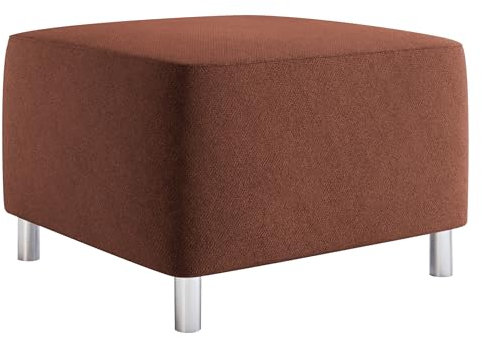 Mirjan24 Moderner Polsterhocker Dover, Sitzhocker Hocker Sitzbank Fußbank Pouf Farbauswahl (Kronos 29)