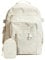 FANDARE Beiläufig Rucksack Schulrucksack Schulranzen Daypacks mit 15.6 Zoll Laptopfach Schultaschen mit Handytasche Mädchen Junge Kinderrucksack für Universität Reisen Freizeit Weiß
