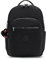 Kipling Damen Seoul Extra Groß 17 Zoll Laptop Rucksack Langlebig Geräumig mit Gepolsterten Schultergurten Schultasche, True Black2, 13.5 L x 18.25 H x 7.75 D