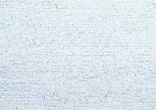 VERDELOOK Tissu ombre en rouleaux, 4 x 100 m, 100 g/m², pour clôtures de toiture, blanc