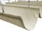Pergola Waterproof Retractable Shade Cover, Patio Replacement Canopy Kits Outdoor Slide Wire Wave Awning Sail Deck Porch Yard Rainproof ( Color : White , Size : 0.9x3m )