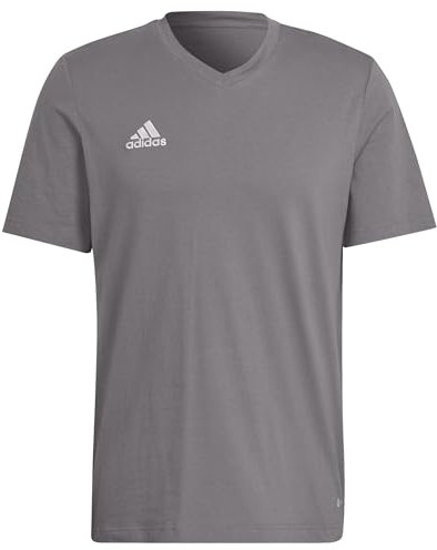 adidas Men's Entrada 22 Tee, Team Grey Four, L Long