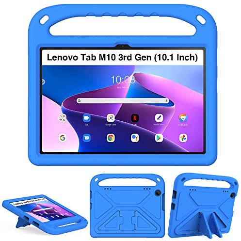 XunyLyee Funda Infantil para Lenovo Tab M10 3rd Gen 10.1 TB-328F/ TB-328X (No para Lenovo Tab M10 Plus 3rd Gen 10.6 Pulgadas), Azul
