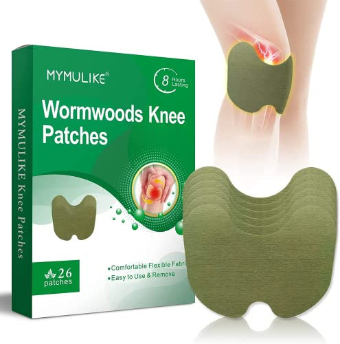 Schmerzlinderung Patch 26PCS Wärmepflaster Pain Relief Patch Selbsterhitzender Natürlicher Wermutaufkleber für Hals Knie Muskeln Gelenke Schmerzen Schmerzen