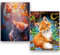 Daisen Art 2 Pack Foxes Diamond Painting Kits for Adults Beginners-Fuchs Diamond Art Kits for Adults,DIY 5D Diamant Painting Set for Gift Home Wall Decor(30x40CM)