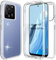 Hülle Kompatibel mit Xiaomi 13T/Xiaomi 13T Pro 360 Grad Stoßfest Schutzhülle Rundumschutz Cover Case mit Eingebautem Displayschutz Robust Bumper Durchsichtig Handyhülle für Xiaomi 13T/13T Pro, Clear