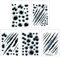 EinschussLöcher Sticker Set, 5 Stück Auto Aufkleber 3D Einschusslöcher, Bullet-Holes und Kratzer als Auto-Aufkleber, für Roller Moped Motorrad-Helm Notebook Laptop, Mehrfarbig