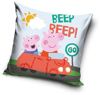 Carbotex Peppa Pig Dekokissen Pillow PP235020 40x40 cm