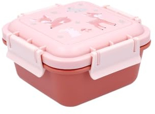 Tutete Caja o Set Bento 780+380ml sin BPA para Microondas | sweet deer | Set bento con fiambreras de 780 ml y 380 ml, herméticas y sin BPA. Aptas para microondas y lavavajillas. Cierre seguro
