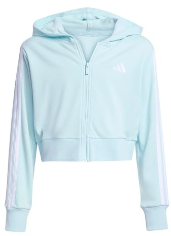 Adidas Mädchen Essentials Full Zip Crop Hoodie