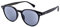 OKH Unisex Klassischer Stil Runde Sonnenbrille Lesebrille Vintage Outdoor UV400 Linse Lesebrille für Männer und Frauen (Schwarz/Grau 1,5+)