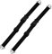 2PCS Bin Lid Lock Strap, Anti Scratch Wear Resistant Nylon Bin Lock with Screws, Prevent People Filling Your Bin, Stop Identity Theft Dustbin Lock for Anti Falling