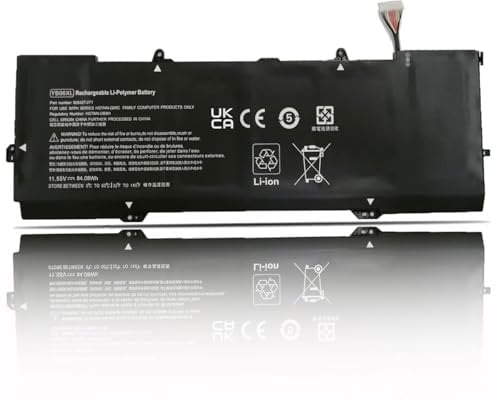 FlyZythrol 11.55V 84.08Wh YB06XL battery Compatible With HP Spectre X360 15-CH Convertible 15T-CH000 15-CH000 15-CH011DX CH011NR CH000NA CH001TX CH015ND CH034NG CH006NG HSTNN-DB8H 928372-856