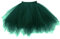 Tüllrock Pfau Damen Karneval Klassisch Elastisch Kostüm Tüllrock 50er Tütü Rock Kurz Ballett Unterrock Crinoline Petticoat Tutu