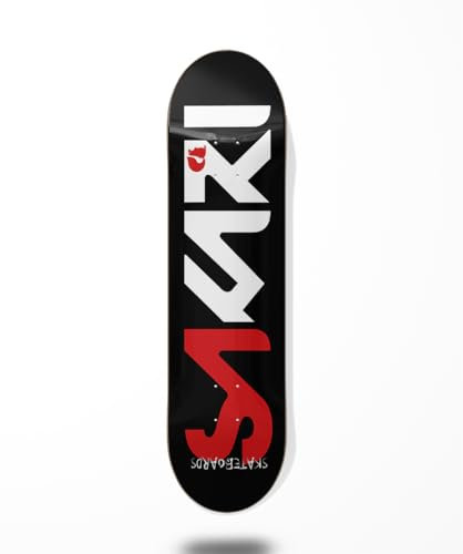 Skateboard Deck Sakari Red White (8.125)