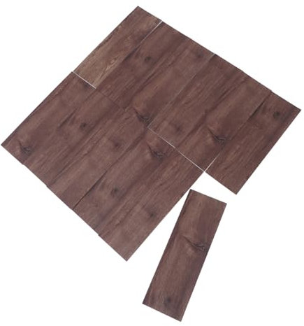 LIFKOME Lot De 32 Autocollants Pour Carrelage Effet Grain De Bois, Installation Facile, À Décoller Et À Coller, Pour Mur De Maison