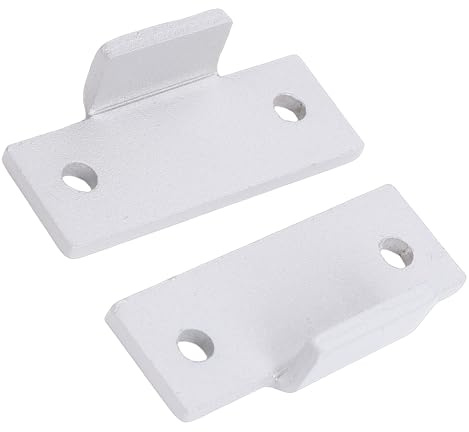 RiToEasysports Turntable Dust Cover Hinge Repair Kit Aluminum Dust Cover Hinge Bracket Set for SL Q2 SL Q200 DD2 3200 Smooth Lid Movement Complete Replacement Tab Kit for Record Player