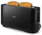 Philips HD2590/90 Gitter Broten Daily schwarz, 1 Schlitz Extra lange, Knopf Warmhalterost