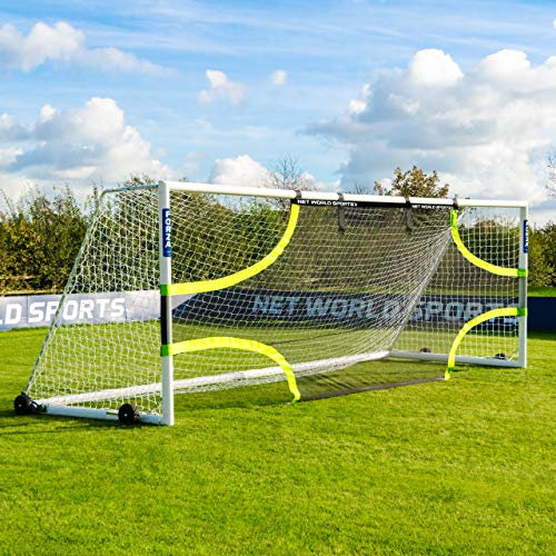 FORZA Pro Football Goal Target Sheets - Four Corner Shooting Targets (24ft x 8ft)