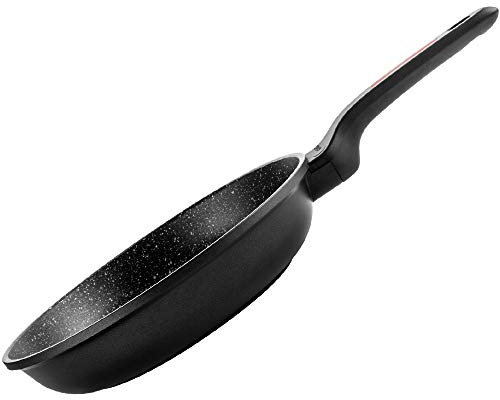 Fagor Alutherm - Sarten 24cm, Aluminio Fundido Extra-Grueso, Antiadherente Bicapa, Todo Tipo de Cocinas, Inducción, Diseño Ergonómico, Uso Fácil
