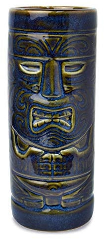 bar@drinkstuff Ceramic Zombie Tiki Mug 16oz / 475ml - Ceramic Hawaiian Cocktail Mug, Tiki Cocktails, Tiki Glasses