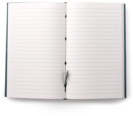 GiftLocalUK Highland Coo Cow Notizblock, groß, Plüsch, Kuh, einzigartig