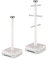 Tower T826152TAN Terrazzo 6 Branch Mug Tree and Kitchen Towel Pole, Tan