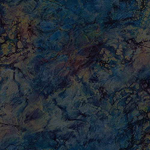 Vliestapete Stein Marmor Optik Beton petrol braun blau gold metallic WL1303 Wanderlust