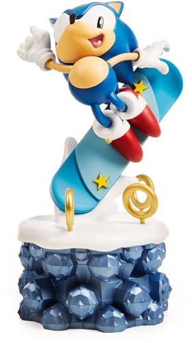 CC Countdown Characters von Numskull 2023 Sonic the Hedgehog Sammlerfigur - Offizielle SEGA Merchandise - Zusammenbaubare Charakterstatue