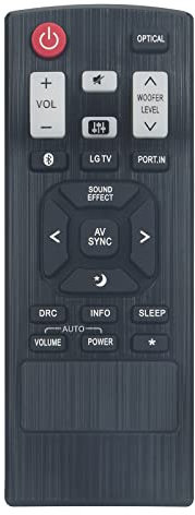 VINABTY COV30748146 Replacement Remote Control Compatible with LG SoundBar LAS350B LAC450B LAS35A1-W S35A1-W LAS350
