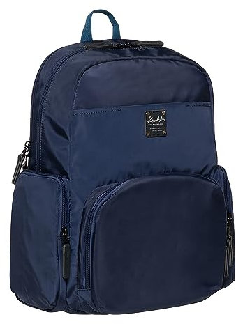 KAUKKO Freizeit Laptop Rucksack Klein, für Damen & Herren Wasserdichter Wanderrucksack, Leicht Backpack mit viele fächer für Schule Arbeit und Sport, 11L, Blau