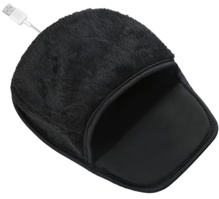Imtrub Tapis de Souris Chauffant pour Ordinateur Chauffe-Mains, Tapis de Souris Chauffant USB Chauffe-Mains, Tapis de Souris Chauffe-Mains