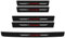 WACDXST 5 Pièces Bandes De Seuil De Porte De Voiture, pour Citroen C3 2019-2022 DéRapant Protection Aux Rayures Sticker DéCoration Accessoires