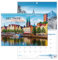 Kalender 2025 Wandkalender - Wandkalender 2025 von Januar bis Dezember 2025, Deutsche Landschalten Kalender mit verschiedenen einlagen, 27,5 x 19,5cm