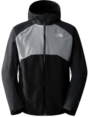 THE NORTH FACE Herren Stratos Regenjacke, Chiffon Yellow/Sugary Pnk, M