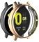 Hülle für Samsung Galaxy Watch Active 2 40mm Schutzfolie Schutzhülle, Silicone TPU Displayschutz Case Cover, Anti-Kratz Anti-Staub Schutz Gehäuse für Samsung Galaxy Watch Active 2 40mm (Rose)