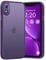 PuyaTeya Upgrade für iPhone XR Hülle, [Militärschutz] Stoßfest Schutzhülle Samtige Touch Matt Anti-Kratzen Anti-Glatte Anti Fingerabdruck Handyhülle für iPhone XR(Dunkelviolett)