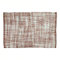 Sicignano | Tappeto per Bagno con Intreccio 50x80cm - 60% Cotone, 40% Poliestere - Assorbente e Morbido - Design Elegante Intrecciato - Colore Rosa - Lavaggio a Mano