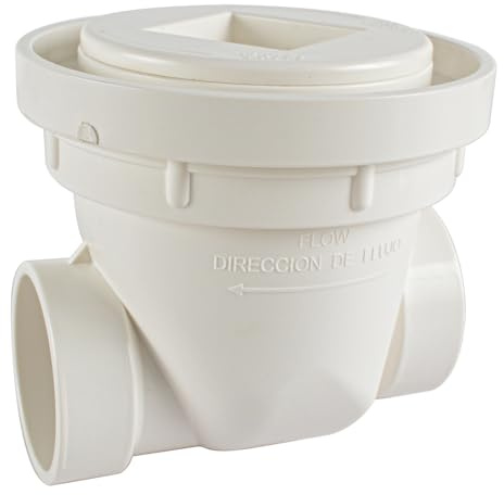 HYDRO MASTER PVC Backwater Valve, (1-1/2 Inch)