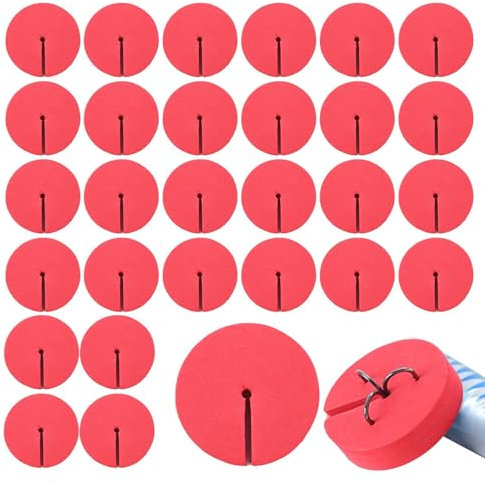 Xvilmaun Drillingshaken-Abdeckungen,Angelhaken-Abdeckungen - 30X Schutzhüllen-Hakenhauben - Jig-Hakenschutz, verheddert Sich Nicht, Angel-Drillingshaken-Abdeckungen zum Schutz der Finger